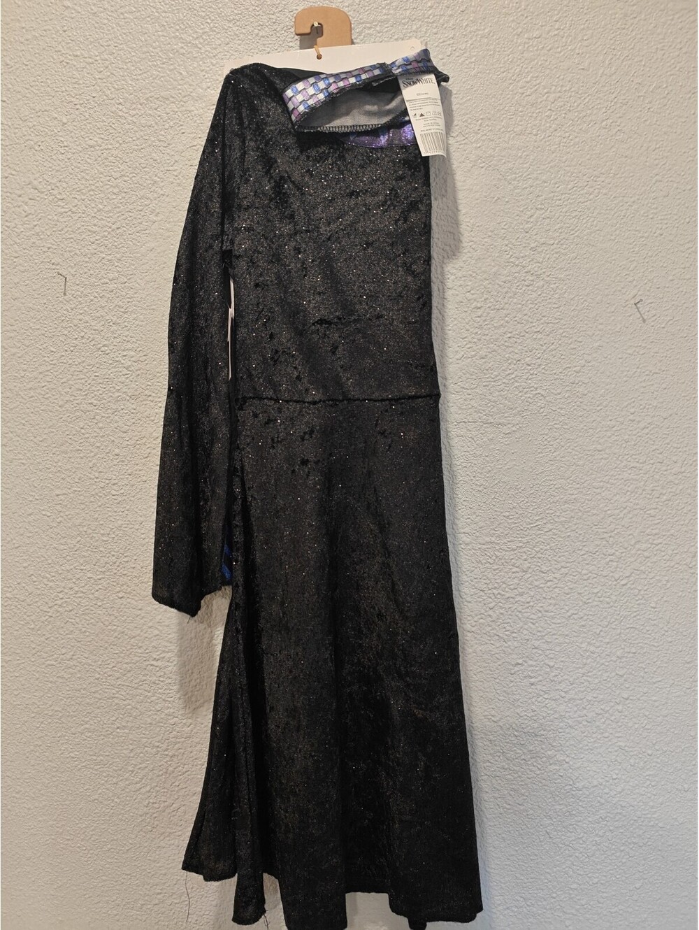 Disney Evil Queen 2 Piece Costume Set Girls XS (4/5) Dress &